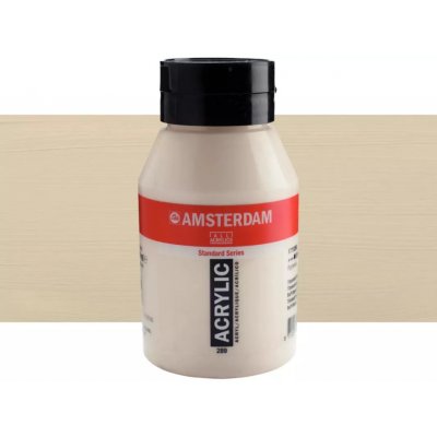 Amsterdam Standard akrylová barva 289 Titanium buff light 250 ml – Hledejceny.cz