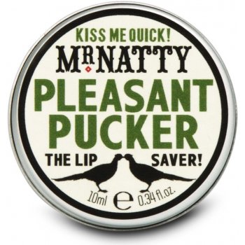 Mr. Natty Balzám na rty Pleasant Pucker Lip Salve 10 ml