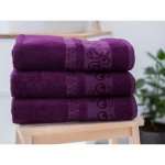 XPOSE Bambusová osuška CATANIA tmavě fialová 70 x 140 cm – Zboží Dáma