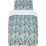 Esito povlečení Minky Forest bílé 100 x 135 60 x 40 cm – Zboží Dáma