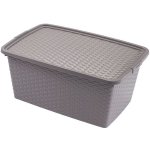 HEIDRUN Box s víkem 20 l RATTAN – Zboží Dáma