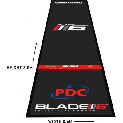 Winmau Zone Precision Soft Feel with Integrated Oche – Hledejceny.cz