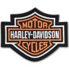 Nášivka Moto nášivka Harley Davidson Bar and Shield 10 cm x 8 cm