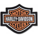 Moto nášivka Harley Davidson Bar and Shield 10 cm x 8 cm – Zboží Dáma