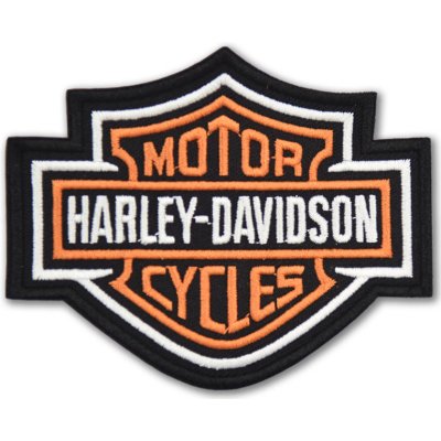 Moto nášivka Harley Davidson Bar and Shield 10 cm x 8 cm – Zboží Dáma