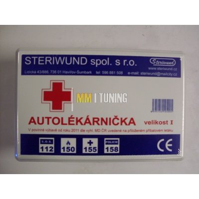 Autolékárnička Steriwund, plastová, 283/2009
