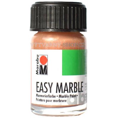 Marabu Mramorovací barva Easy Marble 15 ml 734 rose gold – Sleviste.cz