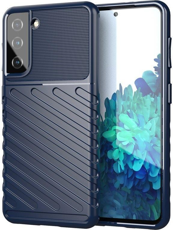 Pouzdro Beweare Thunder carbon Samsung Galaxy A14 / A14 5G - modré