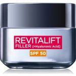 L'Oréal Revitalift Filler Anti ageing cream SPF50 pleťový krém 50 ml – Hledejceny.cz