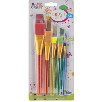 Sada plochých malířských štětců, 5 ks – Zboží Dáma
