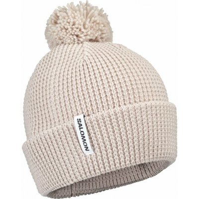 Salomon Pompom Beanie LC2937600 silver cloud – Hledejceny.cz