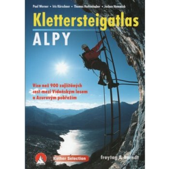 Průvodce Klettersteigatlas Alpy .edice česky