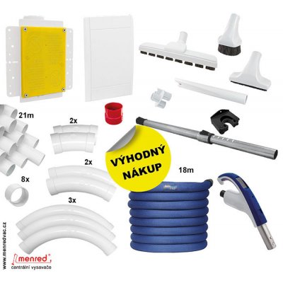 Jedinečný zatahovací systém sací hadice. Hadice Retraflex je jednoduše skryta uvnitř sacího potrubního systému. Celý komplet systému centrálního vysávání Skryté hadice Retraflex s 18m dlouhou zasouvac – Sleviste.cz
