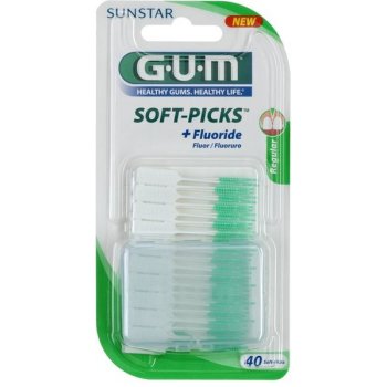 GUM Soft Picks gum. mezizubní kartáčky velké 40 ks