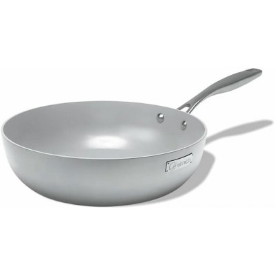 Elmich Nepřilnavá nerezová Wok pánev Tria Ceramic s keramickým povrchem 28 cm – Hledejceny.cz
