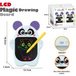 Kreslicí LCD tabulka panda 18,2 × 13,7 cm – Hledejceny.cz