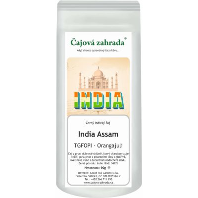 Čajová zahrada India Assam TGFOPI Orangajuli černý čaj 0,5 kg – Zbozi.Blesk.cz