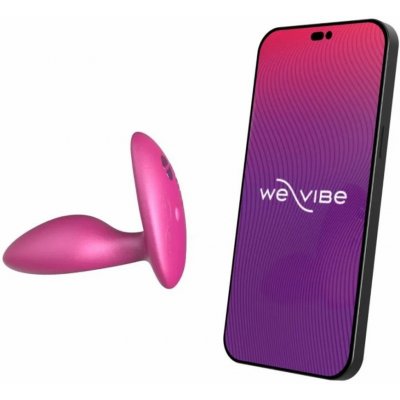 We-Vibe Ditto+ chytrý dobíjecí anální vibrátor růžový