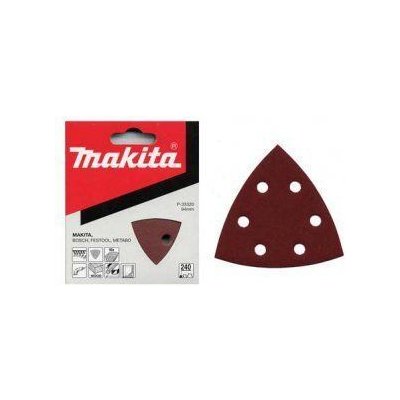 MAKITA P-33255 brusný papír 94*94*94mm K40, 10ks – Sleviste.cz