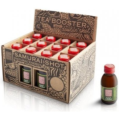 Samurai Shot Tea Booster MIX 12 x 100 ml – Zbozi.Blesk.cz