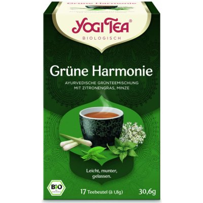 Yogi Tea Bio Zelená rovnováha 17 x 1.8 g – Zbozi.Blesk.cz