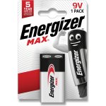 Energizer MAX 9V 1ks E301531800 – Zboží Živě
