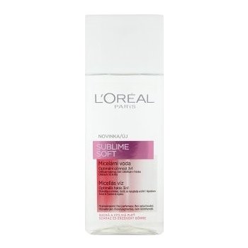 L'Oréal Sublime Soft zdokonalující micelární voda 3v1 200 ml