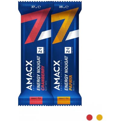 Amacx Energy Nougat Bar energetická tyčinka 37 g – Hledejceny.cz