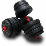 Sport for Fun Bitumenové činky nastavitelné 2 x 20 kg – Sleviste.cz