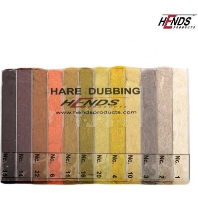 Hends Products Hends Hare Dubbing Box HZB01 - 12 barev (tmavý) – Hledejceny.cz