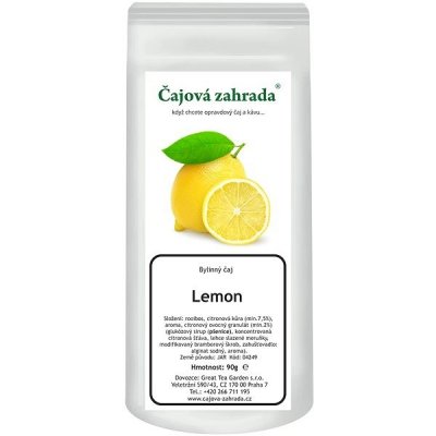 Čajová zahrada Rooibos Lemon Citron rooibos čaj 500 g – Zbozi.Blesk.cz