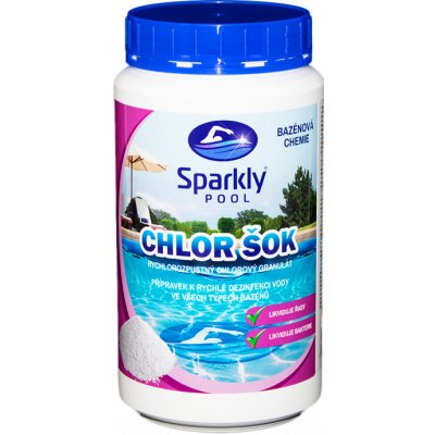 Sparkly POOL CHLOR ŠOK 1 kg – Sleviste.cz