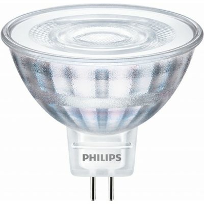 Philips LED žárovka GU5,3 MR16 4,4 35W neutrální bílá 4000K , reflektor 12V 36° – Zboží Mobilmania