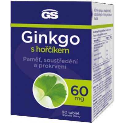 GS Ginkgo 60 mg s hořčíkem 90 tablet – Zbozi.Blesk.cz