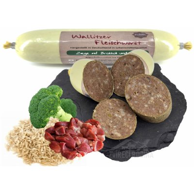 Barfit superprémium kozí s brokolicí a rýží 400 g – Sleviste.cz