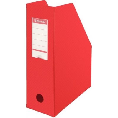 ESSELTE Stojan na časopisy VIVIDA 10 cm červený – Zboží Živě