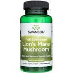 Swanson Lion's Mane Mushroom 500 mg 60 kapslí – Hledejceny.cz