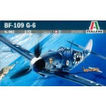 Italeri Plastikový model letadla 0063 Messerschmitt BF-109 G-6 1:72 – Zboží Dáma
