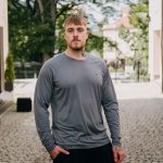 Unisex tričko Vagus Streif šedá – Zboží Dáma