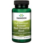 Swanson Full Spectrum Korean Red Ginseng Root 400 mg 90 kapslí – Sleviste.cz