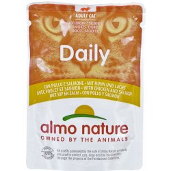 Almo Nature Daily kuře a losos 70g