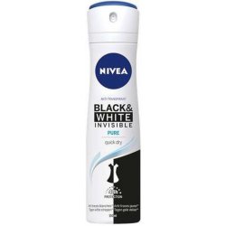 Nivea Invisible for Black & White Pure deospray 150 ml