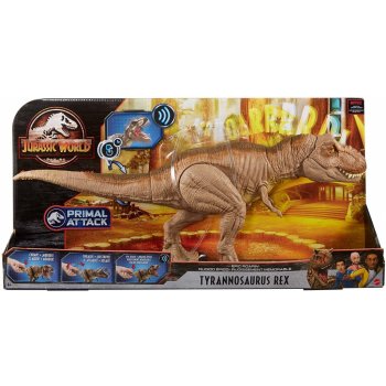 Mattel Jurský svět Křídový kemp Řvoucí Tyranosaurus Rex