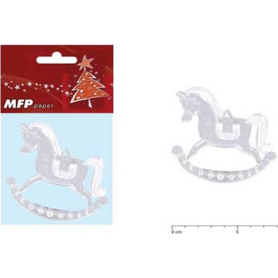 MFP Paper s.r.o. kůň 8cm 2ks akrylový 8885491 – Zboží Mobilmania