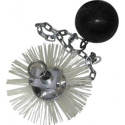 M.A.T. Růžice komínová silon. s gumovým závažím 140 mm – Zboží Dáma