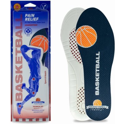 FOOTGEL BASKETBALL Gelové vložky tmavě modrá – Sleviste.cz