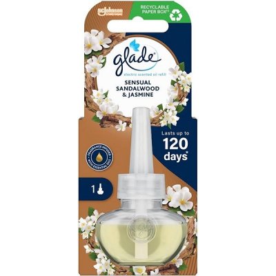 Glade Electric Sensual Sandalwood & Jasmine náplň do osvěžovače vzduchu, 20 ml