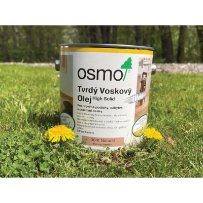 Osmo 3041 Tvrdý voskový olej Efekt 2,5 l Natural – Hledejceny.cz