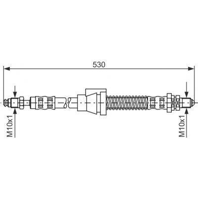 BOSCH Brzdová hadice 1 987 476 605 – Hledejceny.cz