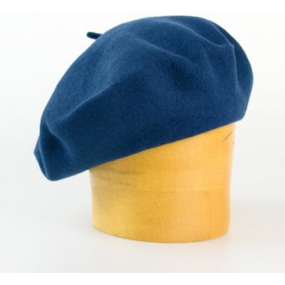 Dámský vlněný baret 115´ královsky modrá – Hledejceny.cz